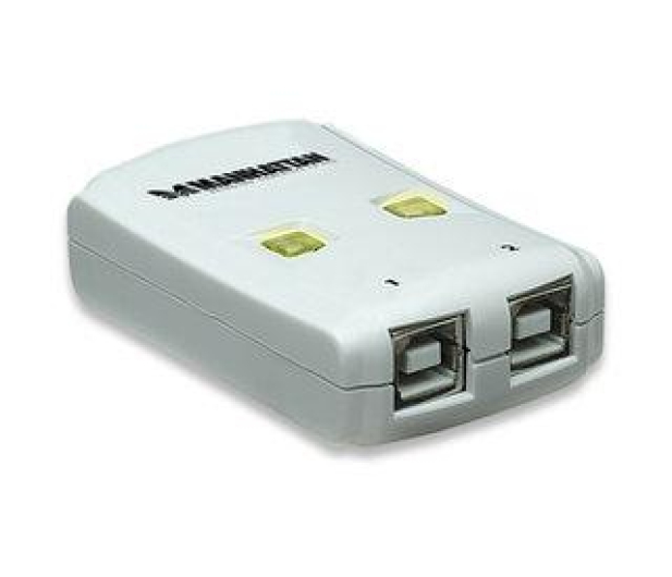MANHATTAN Przełącznik automatyczny Hi-Speed USB 2.0 2 PC - 1 USB 162005 - 1464834 - zdjęcie 6